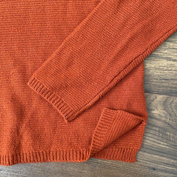 Cozy Terracotta TurtleNeck Sweater - Picture 7 of 8